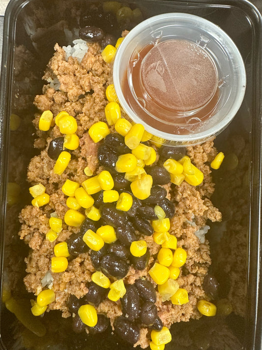 Mexican Bowl: Chicken, Steak, Shrimp, or Ground Beef